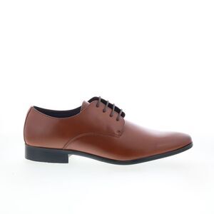 Rush By Gordon Rush Mens Plain Toe Dress Shoe Brown Shoes (NWT)